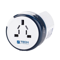 TRAVEL BLUE Global Universal Conversion Plug Overseas Travel Multifunctional Power Conversion Socket Dual USB Charging 1175