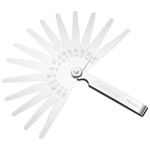 Japanese three-measure feeler gauge stainless steel high-precision plug gauge 3368 gap gauge waterproof and rust-proof feeler gauge single piece thickness gauge