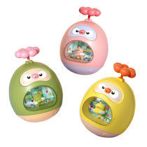 Baby water tumbler childrens early education puzzle 0-1 year old baby bath toy water little yellow duck 2027