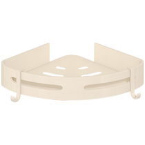 Cream style bathroom punch-free storage shelf toilet bathroom washroom shower gel triangle basket 1835