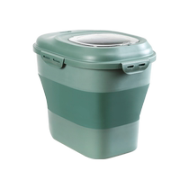 50 catty folded rice pail anti-insect damp seal for home miscellaneous grain containing box grain rice noodle storage case 723