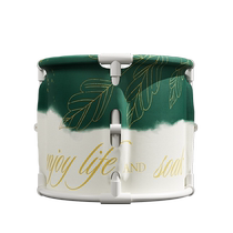 Folding bath bucket for adults home bath childrens bathtub thickened baby bath bucket 3217