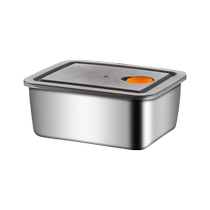 316 stainless steel crisper box winter insulated lunch box freezer box refrigerator storage box sealed box lunch box 2351