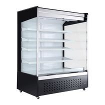 Suiling 2892 wind curtain cabinet copper tube air-cooled frost-free fruit refrigerated fresh-keeping cabinet supermarket yogurt beverage cabinet display cabinet