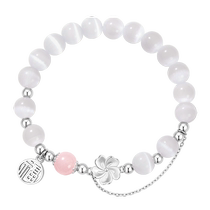 Chinese Gold Treasure Silver Bracelet Womens 2024 New Girls Bracelet Birthday Gift for Girlfriend 1693