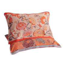 Hengyuanxiang pure cotton yarn-dyed jacquard pillow cover washable pillow cover pair of cotton jacquard gauze pillow cover 840
