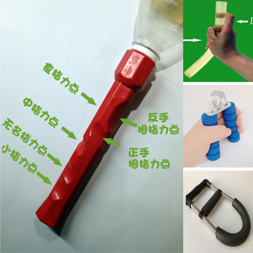 Finger print Badminton training device Exercise device Swing training stick Grip stick Resistance racket set Grip strength device