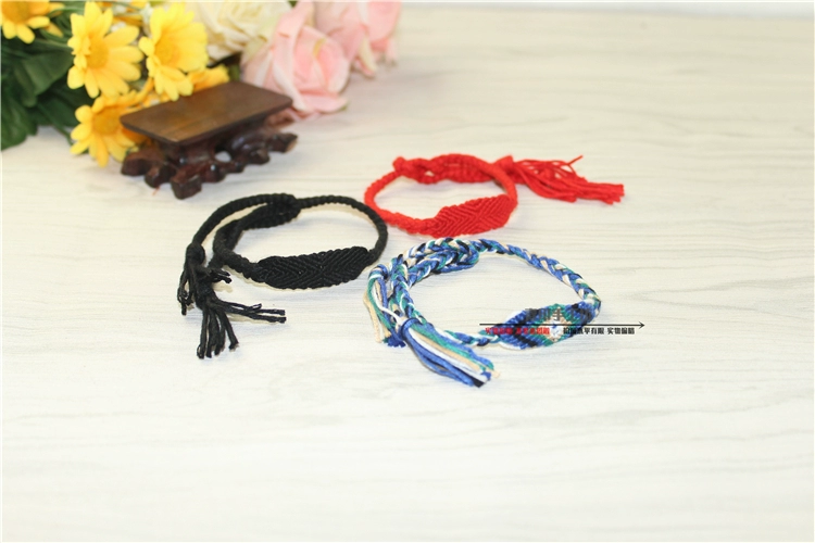 Chân đan tay đơn giản retro cá tính gió dân tộc vòng chân Thái phong cách retro chân dây nữ quà tặng sáng tạo vòng chân