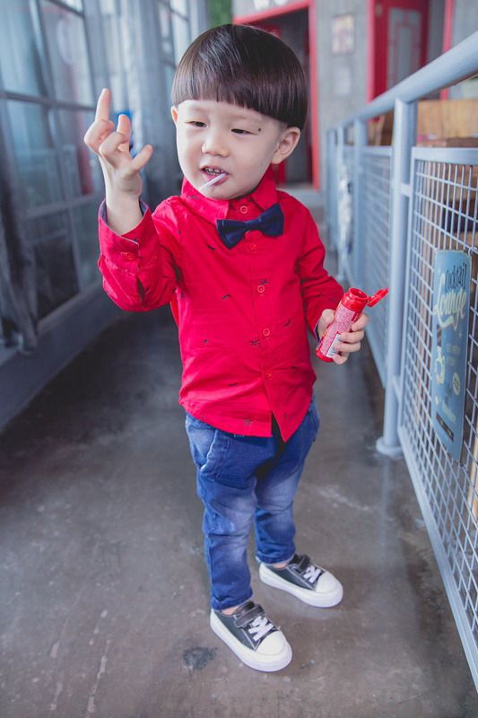 Chemise garcon à manche longue - Ref 2076422 Image 11