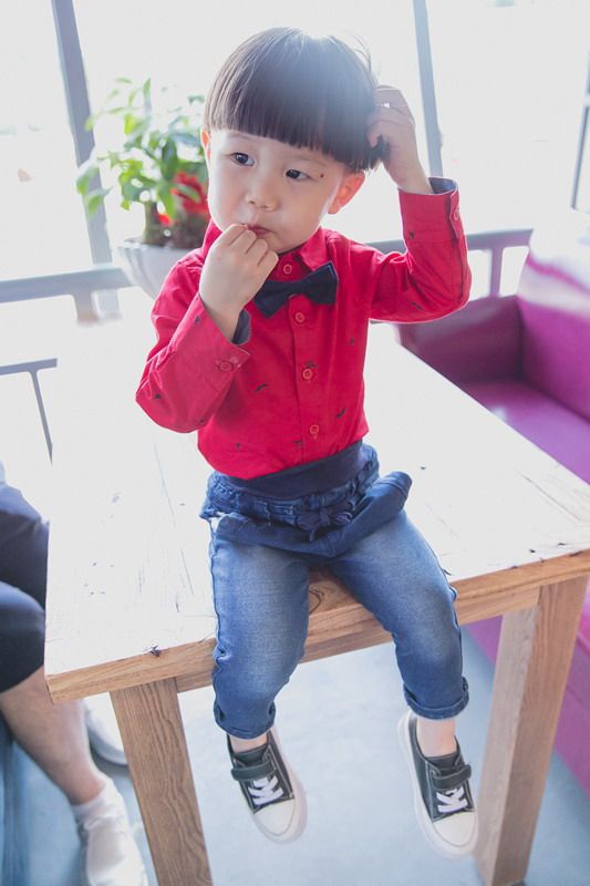 Chemise garcon à manche longue - Ref 2076422 Image 9