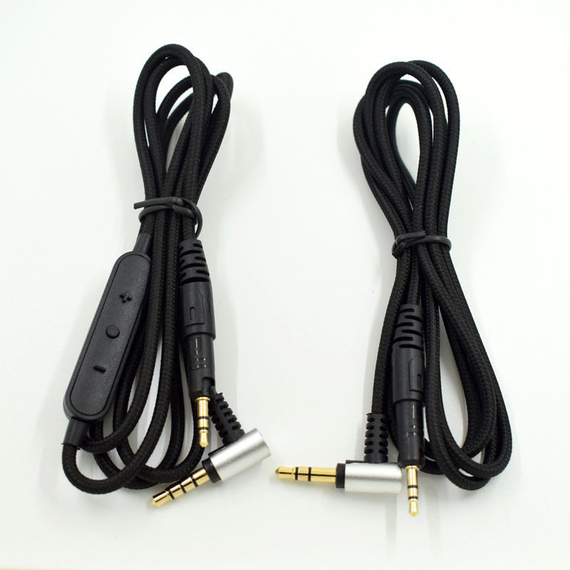 Suitable for the iron triangle ATH-M50X audio line M40X braided wire control talk headphone wire data connection thread