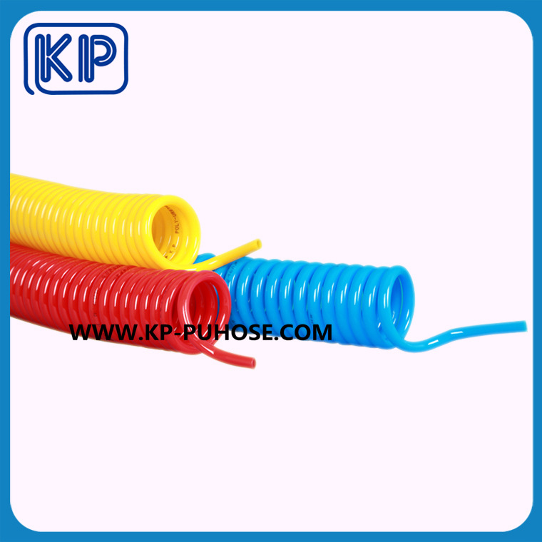 Imported Kai Peng K P orange plastic PU spiral trachea spring trachea 12*8*20m air pump trachea