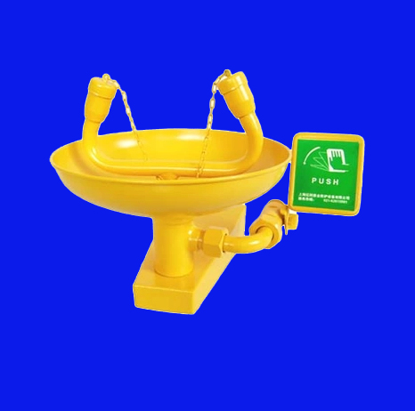 Inspection plant Eye Cleaner Stainless Steel Wall-mounted eye washing machine Wall-mounted Eye Cleaner Spray ABS Epoxy Eyewash