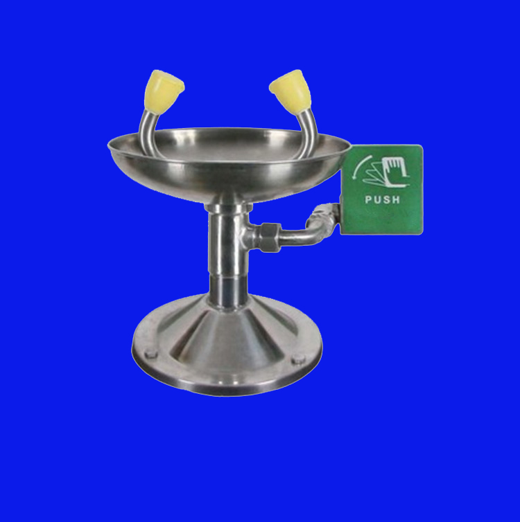 Manufacturers direct sales 304 stainless steel desktop eyewasher desktop dual - mouth eyewasher laboratory eyewasher