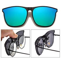 Polarized Clip On Sunglasses Men Photochromic Car Driver Gog