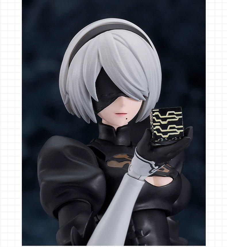 Domestic GSC MF NieR Automata figma 2B A2 Bewegliche Actionfigur Spiel-Merchandise Sammlermodell Geschenk für Anime- und Spiele-Fans – Detail 9