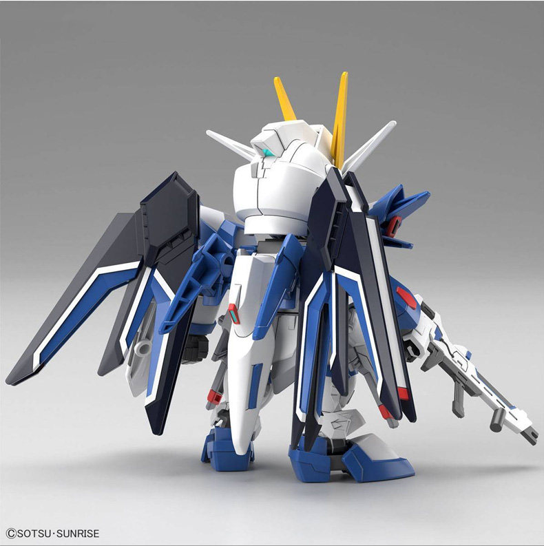 Игрушки из сериалов Gundam 万代拼装模型 q版sd sdex bb战士 飞升自由高达 Bandai