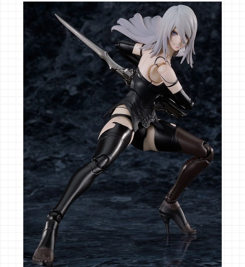 Domestic GSC MF NieR Automata figma 2B A2 Bewegliche Actionfigur Spiel-Merchandise Sammlermodell Geschenk für Anime- und Spiele-Fans – Detail 12