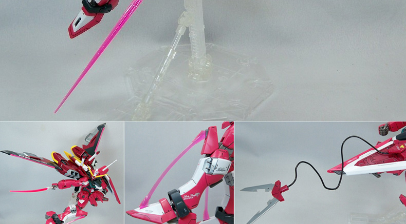 Bandai BANDAI Gundam Model MG 1 100 SEED Justice Gundam Infinite Justice Gundam - Gundam / Mech Model / Robot / Transformers mô hình gundam khổng lồ	