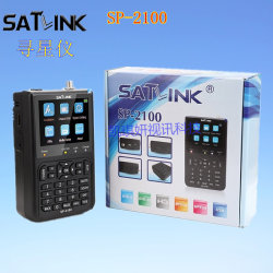 Satlink SP-2100 DVB-S2 Finder HD WS-6906 엔지니어링 스타 파인더 TV 테스터