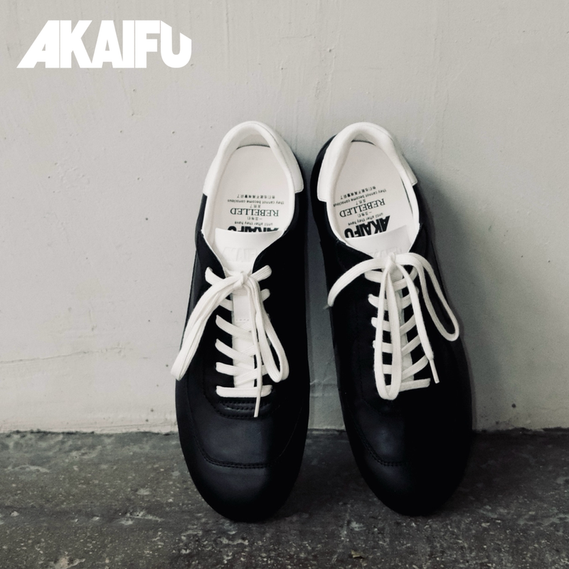 Akaifu New Genuine Leather Sports Casual Retro Sneakers German Training Shoes Round Toe Thin Sole Comfortable Men's Shoes for Commuting Akaifu New Genuine Leather Sports Casual Retro Sneakers German Training Shoes Round Toe Thin Sole Comfortable Men's Shoes for Commuting