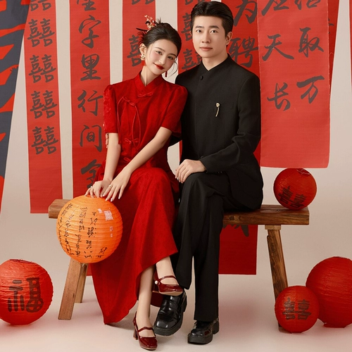 Ципао, вечернее платье, свадебное платье для беременных, китайский стиль