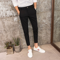 Boomer Korean version of the new casual Western pants mens yuppies 90% pants with small feet trendy men long pants fall pants