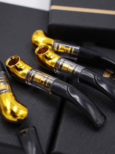 Мундштук для курения, трехцикловый моющийся фильтр для курительных благовоний, толстая трубка, двойного назначения для мужчин