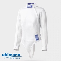 Ensemble trois pièces de vêtements de protection descrime pour jeunes femmes Uhlmann FIE800N Royal