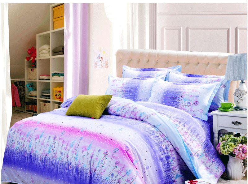 Mùa hè sinh viên bốn mảnh giường đơn giản quilt cover bông ký túc xá 1.5 m duy nhất ba ba mảnh đặt 1.8 2.0 m chăn đệm