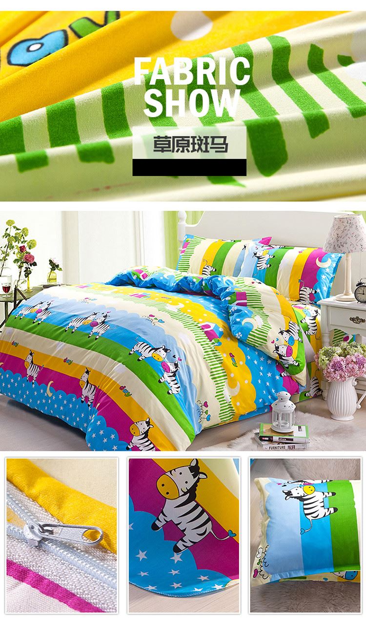 Mùa hè sinh viên bốn mảnh giường đơn giản quilt cover bông ký túc xá 1.5 m duy nhất ba ba mảnh đặt 1.8 2.0 m