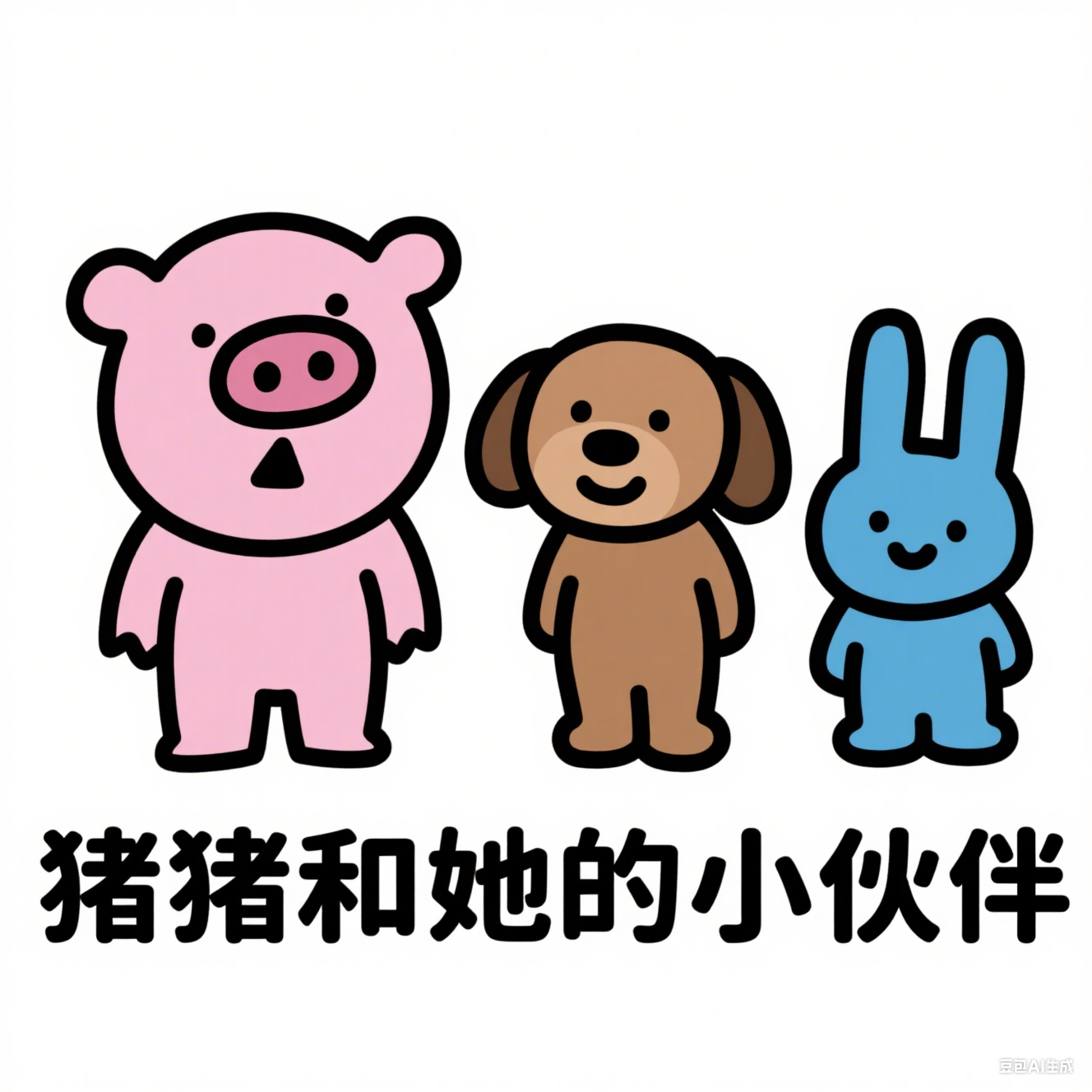 猪猪和她的小伙伴