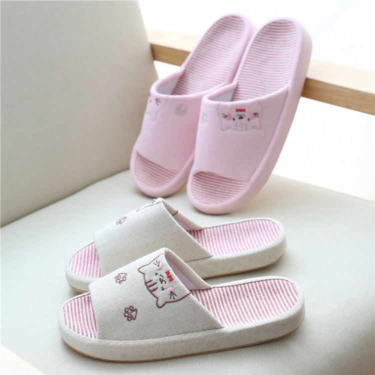 Chaussons enfants en coton pour printemps - semelle tendon - Ref 1007771 Image 6