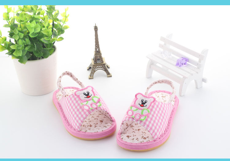 Chaussons enfants en coton pour été - semelle tendon - Ref 987028 Image 20