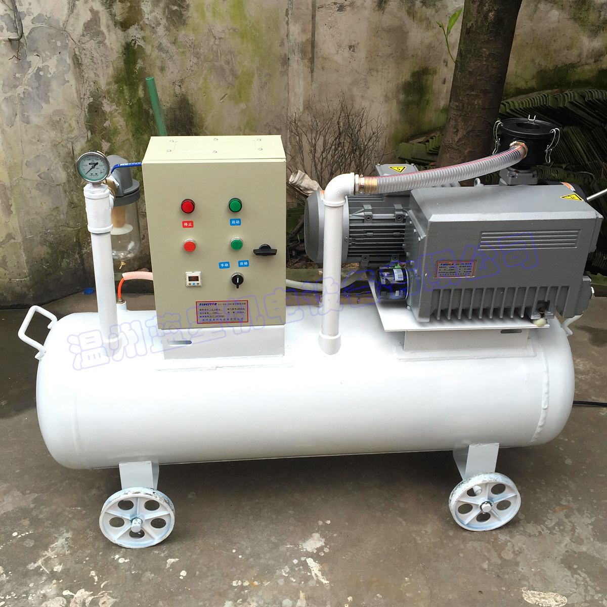 Bluestar vacuum pump negative pressure station LC-XD-100 vacuum pump 160L vacuum tank integrated (-101 3KPA)