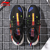 Li Ning casual shoes men and women 2021 new spark breathable mesh father shoes sports shoes tide summer running shoes V8