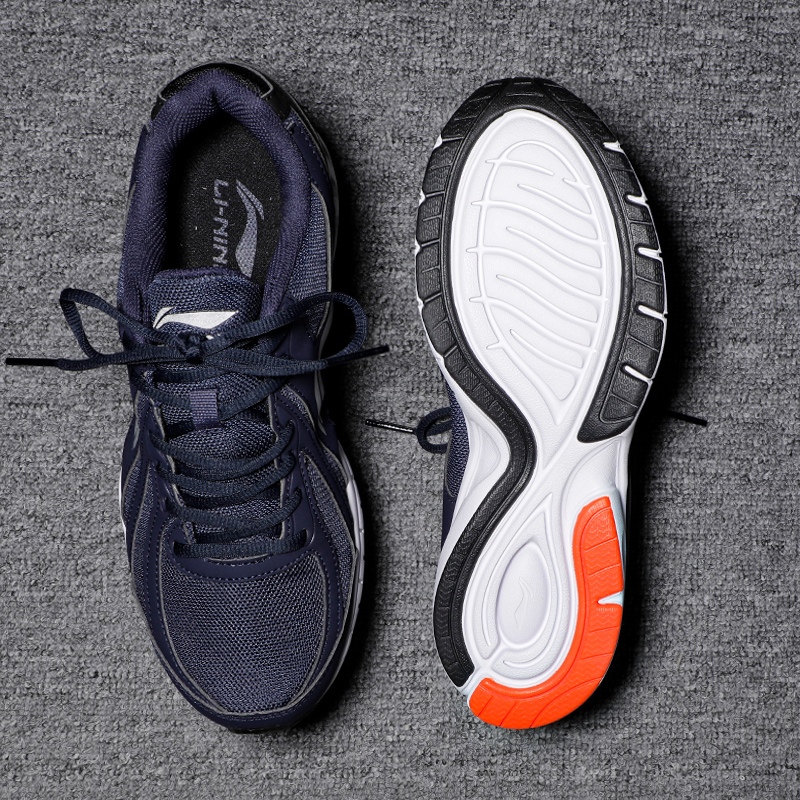 Li Ning Running Shoes Men's Shoes 2022 Summer New Cloud Coaster Shoes Breathable Shock Absorbing Low Help Casual Sports Shoes