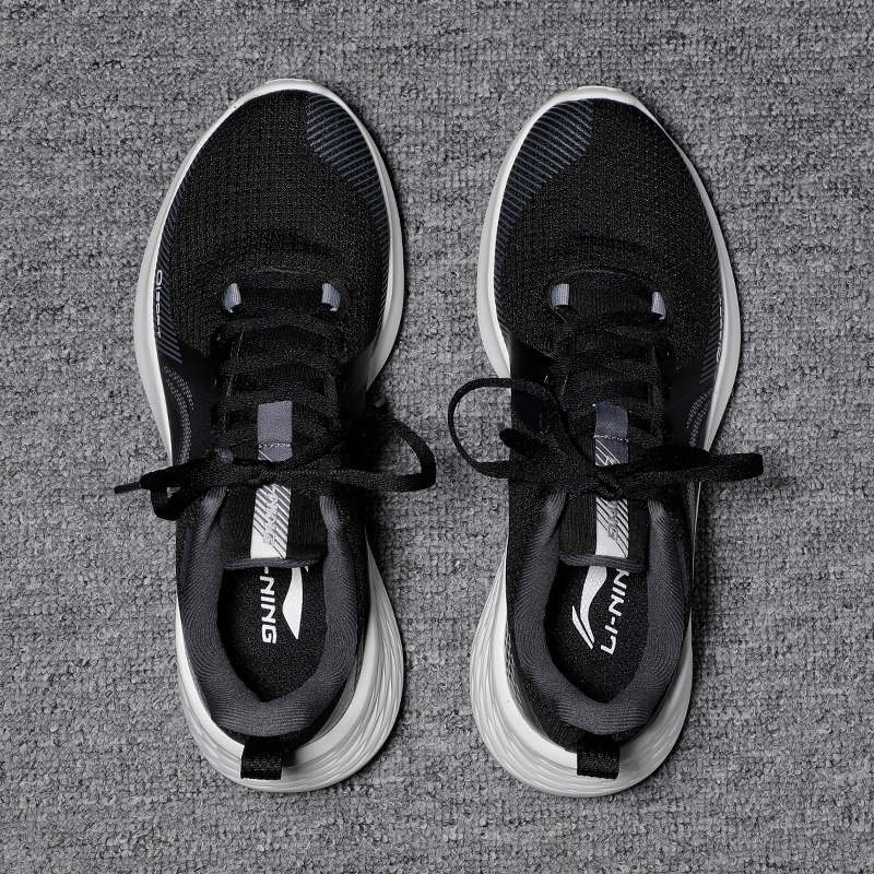 Li Ning Casual Shoes Women Shoes 2022 Summer New SOFT Damping Low-Help Breathable Light Sneakers AGLS070