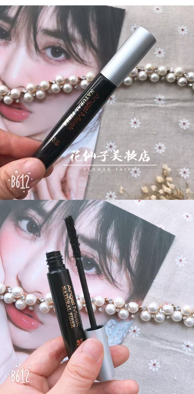 Xác thực sợi mi đầy màu đen Lông mi khô kéo dài sợi dày với bất kỳ mascara - Kem Mascara / Revitalash mascara maybelline hyper curl