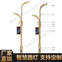 led solar outdoor super bright light garden light municipal community high power waterproof high light pole landscape light