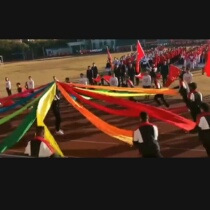  Red ribbon ribbon dance silk Red silk cloth colorful ribbon thickened satin large sports meeting props