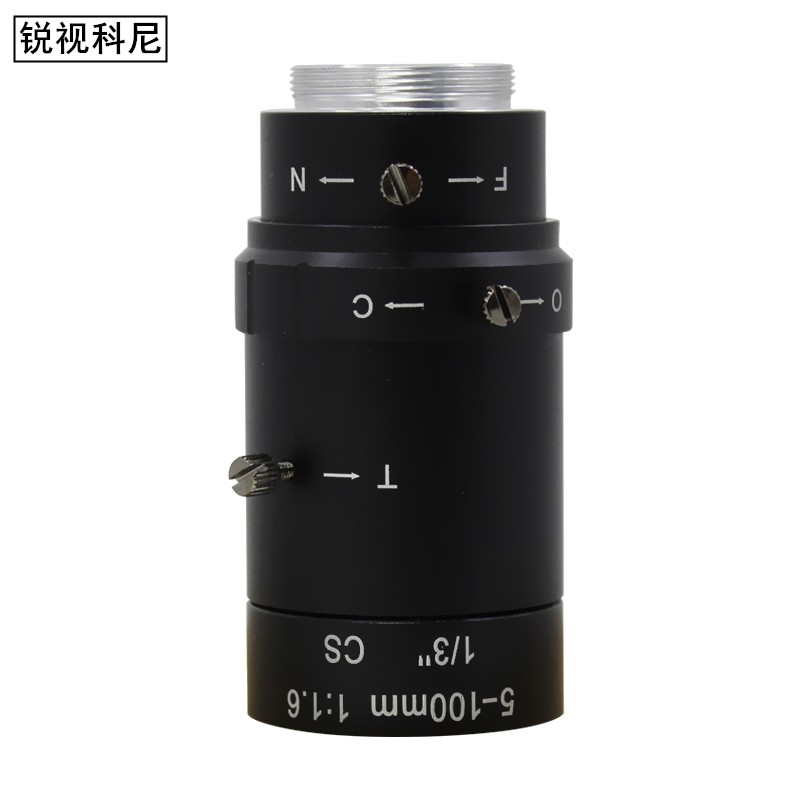 高清200万像素工业级设备监控镜头焦距5-100mm机器视觉工业摄像机