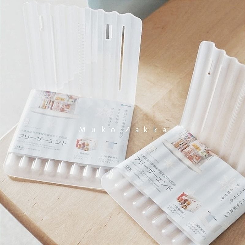 Japan Import Fridge Separation Plate Containing Bezel Free Combination Telescopic Classification Partition Book Stand Plastic Brief