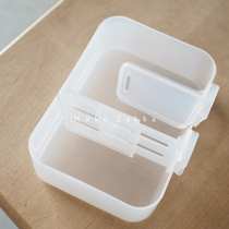 Japan system telescopic separator containing box partition refrigerator side door split stopper multifunctional diy drawer finishing