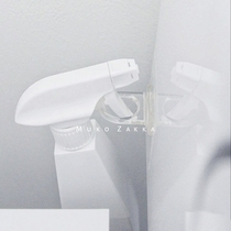 Japan hook with ring Round hanging ring Transparent sticky hook Shower gel storage rack