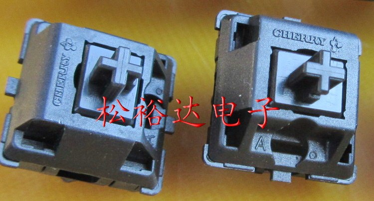 German Imported Original Cherry Cherry Mx1A-11Nw (Five-Pin) Black Axis Keyboard Axis Switch Three-Pin