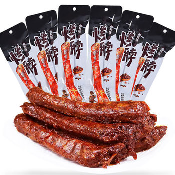 Black Duck Flavor Hand-Shredded Grilled Chicken Neck, Not Duck Neck, Whole Piece 42g, Braised Ready-To-Eat Spicy Nutritious Snack