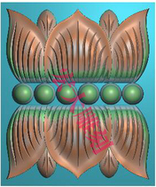 Grand engraving machine finely carved relief image gray scale image stone carving tombstone image stone carving lotus lotus stigma