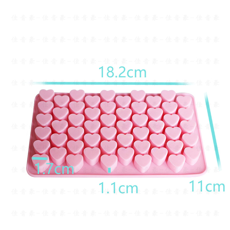 Nước ép qq nước Pháp kẹo mềm khuôn silicone phim hoạt hình 55 thậm chí nhỏ yêu nước gừng sủi bọt khuôn đường nâu - Tự làm khuôn nướng khuôn bánh silicon