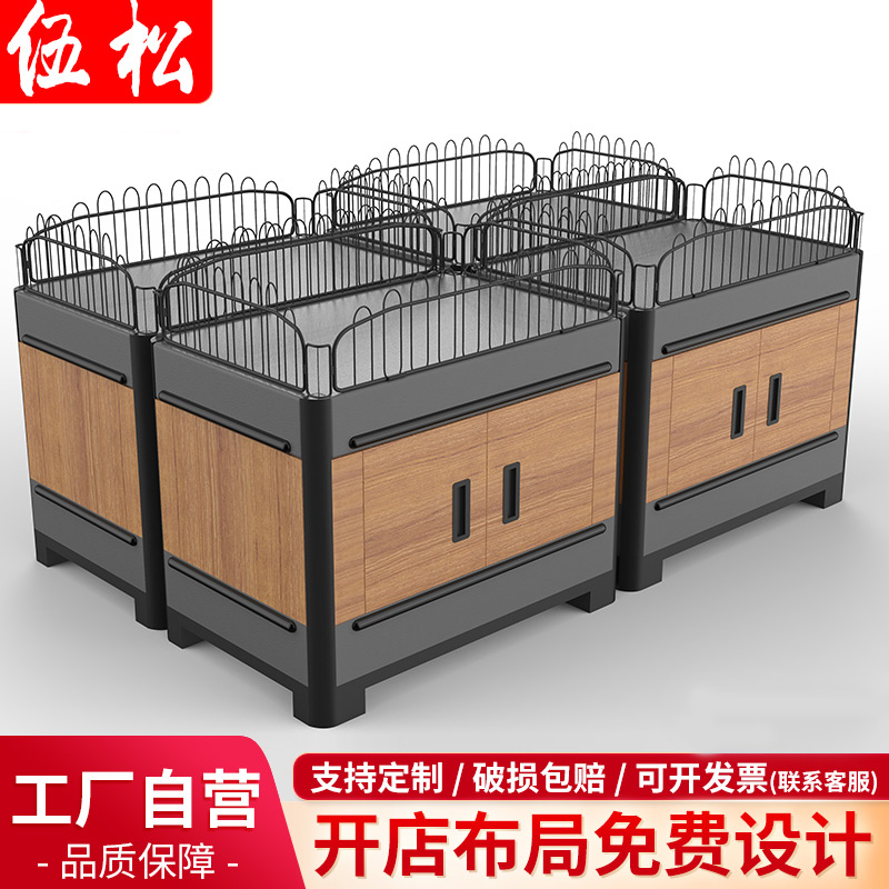 Supermarket convenience store promotion desk display rack floats shelves clothing store display tables special price dump truck stalls